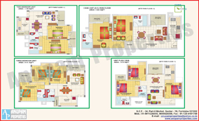 Floor Plan 2 / 2+1 / 3 BHK